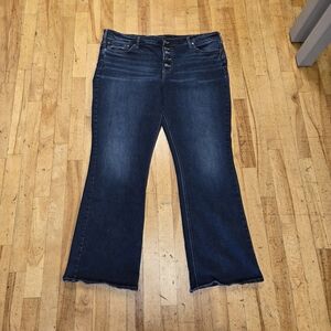 Silver Jeans Dark Indigo Flare Women's Jeans